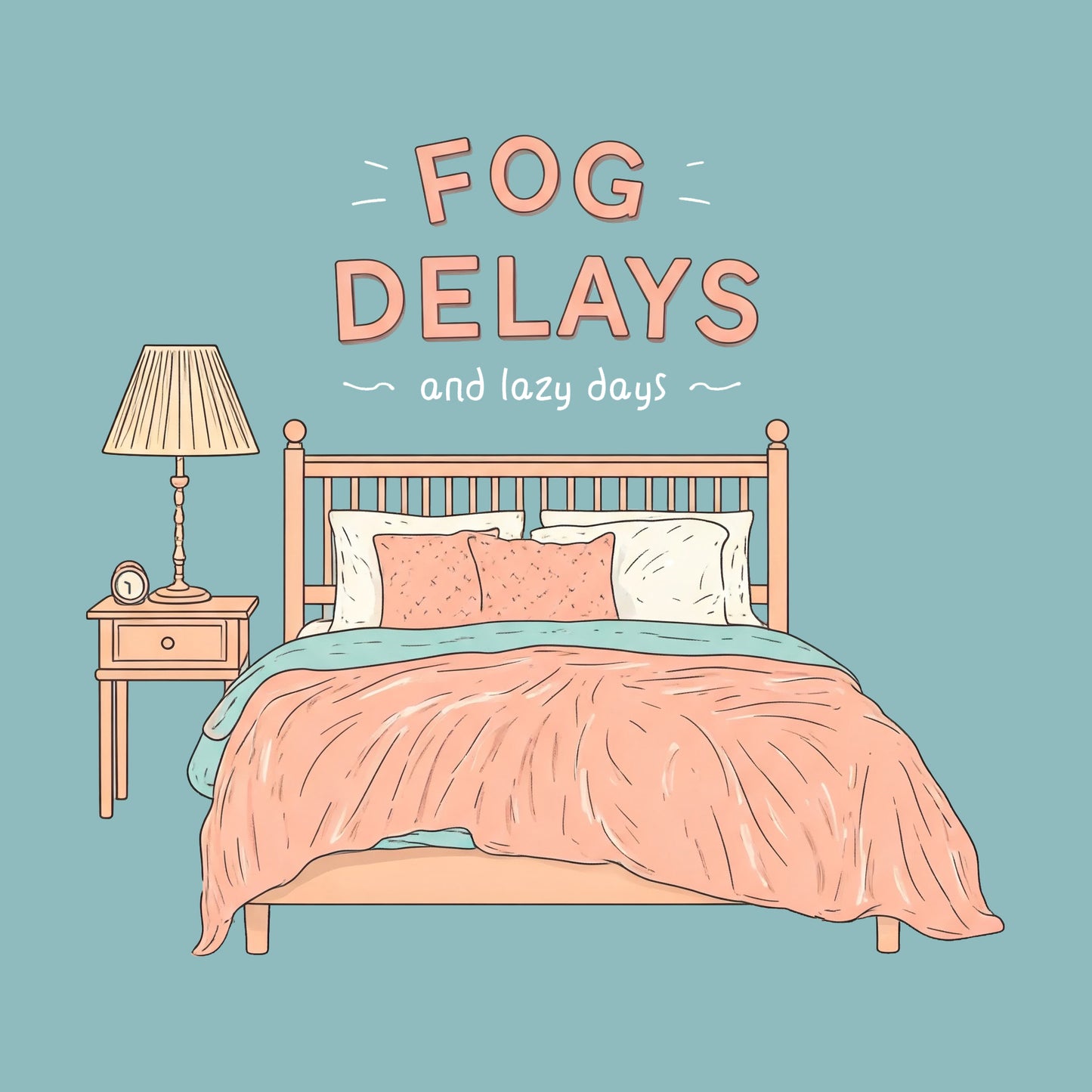 Fog Delays and Lazy Days