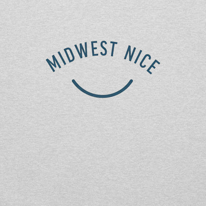 Midwest Nice - Smile Sweatshirt